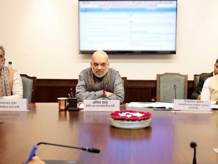 Shri Amit Shah chairs a review meeting of Bhartiya Beej Sahkari Samiti Limited BBSSL